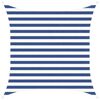 vidaXL Slnečn&aacute; plachta Modr&aacute; a biela 2 x 2 m 100% polyester Oxford