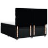 vidaXL Boxspring posteľ s matracom čierna 200x200 cm l&aacute;tka