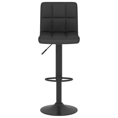 vidaXL Barové stoličky 2 ks čierne látkové