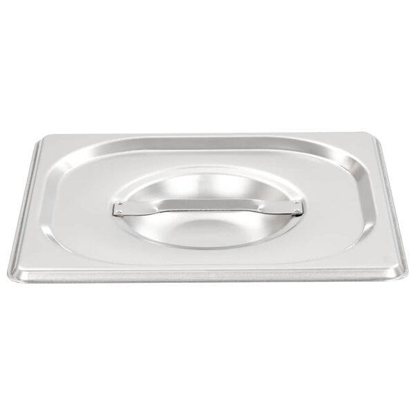 Pokrievky na panvicu GN 1/6 8 ks, nehrdzavej&uacute;ca oceľ