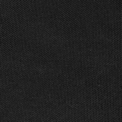 vidaXL Tieniaca plachta oxfordská látka štvorcová 5x5 m čierna