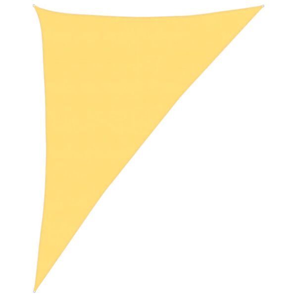 vidaXL Tieniaca plachta 160 g/m&sup2; b&eacute;žov&aacute; 4x5x6,8 m HDPE