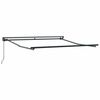 vidaXL R&aacute;m mark&iacute;zy Nastaviteľn&aacute; Antracit 3 x 2,5 m Oceľ