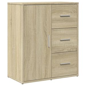 vidaXL Komoda dub sonoma 60x31x70 cm kompozitn&eacute; drevo