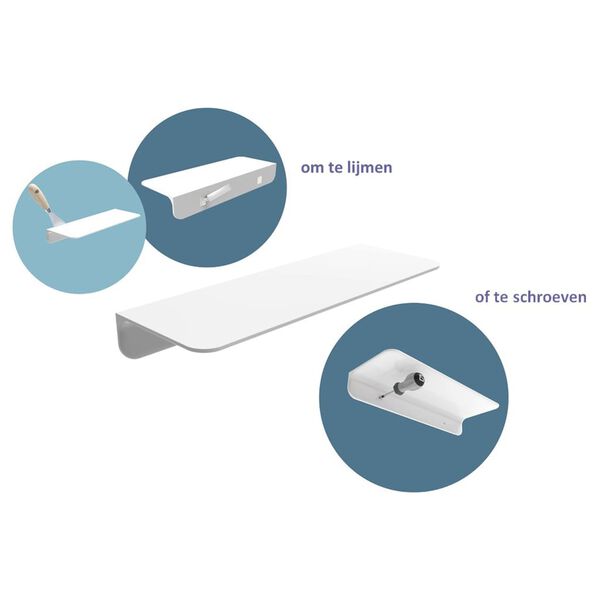 SCH&Uuml;TTE Sprchov&aacute; polica SOLO biela