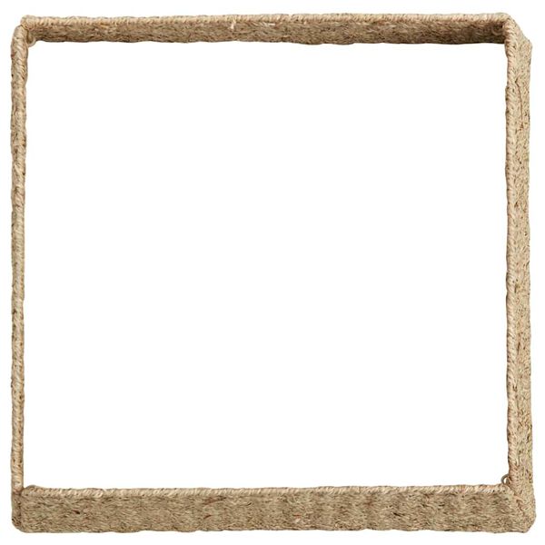 vidaXL Okrúžok na vianočný stromček Hnedá 70 x 70 x 28 cm Morská tráva