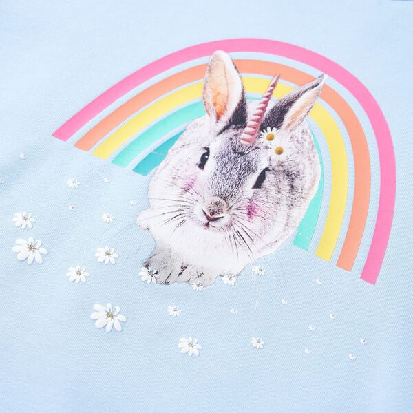 Detsk&aacute; mikina svetlomodr&eacute; 140