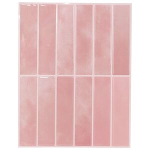 vidaXL Obdĺžnikov&aacute; dlažba 10 pcs Ružov&aacute; 29 x 23 x 0,08 cm