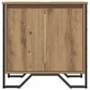 vidaXL Kúpeľňová skrinka pod umývadlo Remeselný dub 60 x 35 x 60 cm