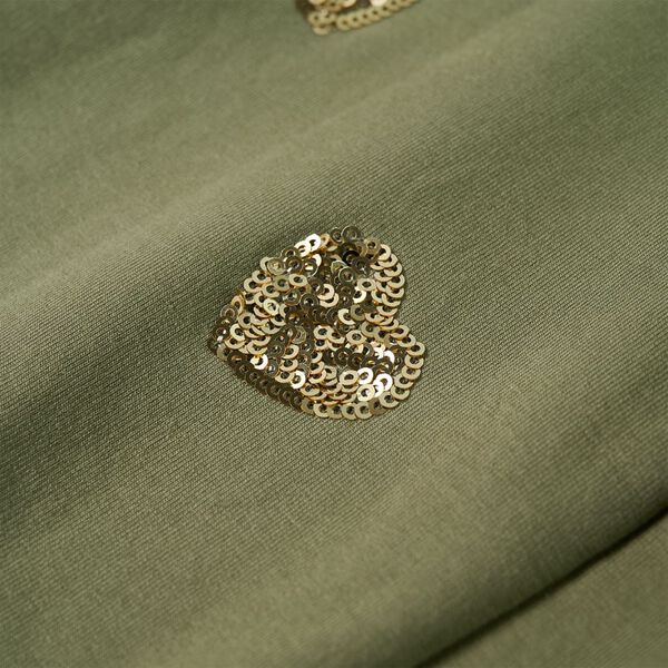 Detsk&aacute; mikina kaki 128