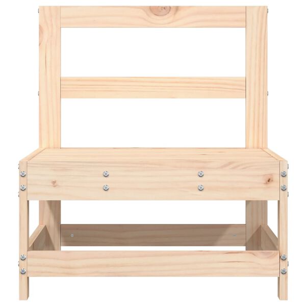 vidaXL Z&aacute;hradn&eacute; stredov&eacute; pohovky 2 ks mas&iacute;vna borovica