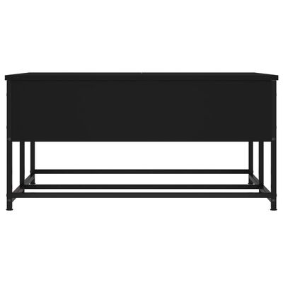 vidaXL Konferenčný stolík čierny 80x80x40 cm kompozitné drevo