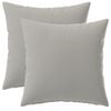 vidaXL Poťah na podložku 2 pcs HEERLEN Siv&aacute; 40 x 40 cm Polyester