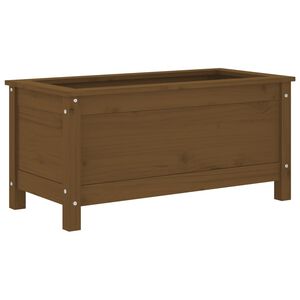 vidaXL Z&aacute;hradn&yacute; kvetin&aacute;č medovohned&yacute; 82,5x40x39 cm borovicov&yacute; mas&iacute;v