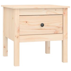 vidaXL Bočn&yacute; stol&iacute;k 50x50x49 cm borovicov&yacute; mas&iacute;v