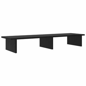 vidaXL Stojan na monitor Čierny dub 100 x 27 x 15 cm Kompozitn&eacute; drevo