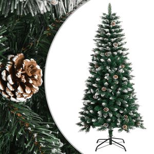 vidaXL Umel&yacute; vianočn&yacute; stromček s podstavcom zelen&yacute; 120 cm PVC