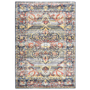 vidaXL Koberec modr&yacute; 160x230 cm PP