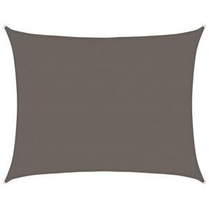 vidaXL Tieniaca plachta 160 g/m&sup2;, antracitov&aacute; 6x8 m, HDPE