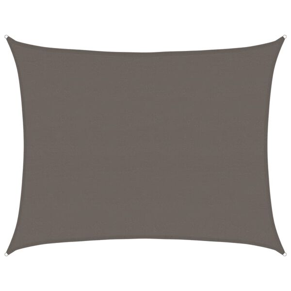 vidaXL Tieniaca plachta 160 g/m&sup2;, antracitov&aacute; 6x8 m, HDPE