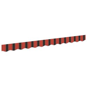 vidaXL Nahr&aacute;dzaj&uacute;ci lem mark&iacute;zy Oranžov&aacute; a Čierna 230 x 20 cm