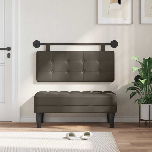 vidaXL Z&aacute;vesn&aacute; Čel&aacute; N&aacute;stenn&yacute; Umel&aacute; koža