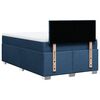 vidaXL Boxspring posteľ s matracom modrá 120x190 cm látka