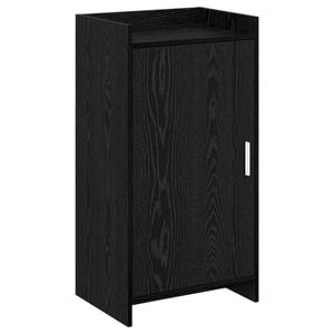 vidaXL Skriňa na top&aacute;nky Čierny dub 48 x 36 x 92 cm Kompozitn&eacute; drevo