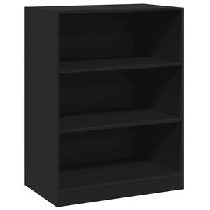 vidaXL &Scaron;atn&iacute;k čierny 77x48x102 cm kompozitn&eacute; drevo