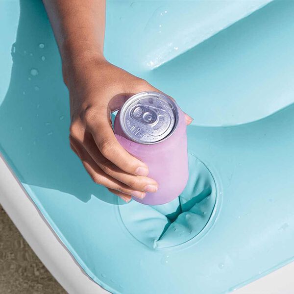 Intex Nafukovacie lehátko modré 310x183 cm vinyl