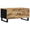 vidaXL Konferenčn&yacute; stol&iacute;k 80x50x40 cm mas&iacute;vne mango a spracovan&eacute; drevo