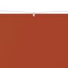 vidaXL Vertikálna markíza terakotová 140x360 cm oxfordská látka