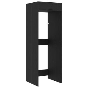vidaXL Kabinet na pr&aacute;čku s &uacute;ložiskom Čierny dub 67,5 x 68 x 200 cm