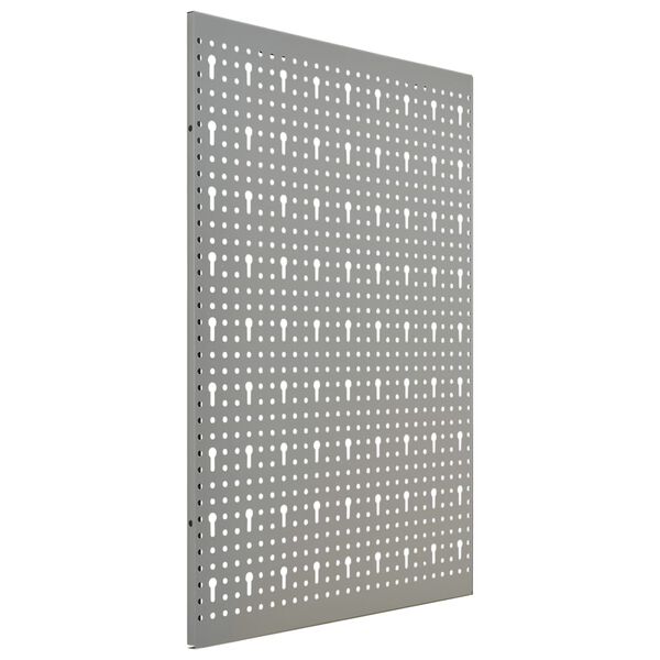 vidaXL Nástenné závesné panely na náradie 3 ks 40x58 cm oceľové