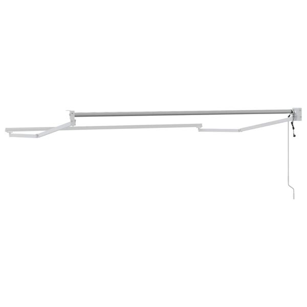 vidaXL Elektrick&yacute; automatick&yacute; r&aacute;m mark&iacute;zy Biely 2,5 x 2 m Hlin&iacute;k