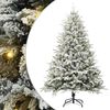 vidaXL Umel&yacute; predsvieten&yacute; vianočn&yacute; stromček Zelen&aacute; 180 cm PVC a PE