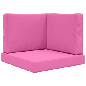 vidaXL Vank&uacute;&scaron; na vonkaj&scaron;iu pohovku Polyester Ružov&aacute; 60 x 60 cm