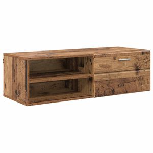 vidaXL Dreven&aacute; skrinka 100,5 x 39 x 30 cm Star&eacute; drevo Kompozitn&eacute; drevo