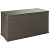 vidaXL Z&aacute;hradn&yacute; &uacute;ložn&yacute; box, hned&yacute; 120x56x63 cm, PP ratan