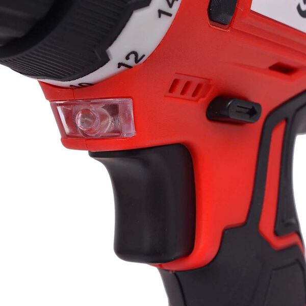 vidaXL Akumul&aacute;torov&aacute; vŕtačka s 18 V Li-ion bat&eacute;riami