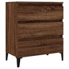 vidaXL Komoda hned&yacute; dub 60x35x70 cm spracovan&eacute; drevo
