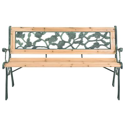 vidaXL Záhradná lavička 122 cm, drevo
