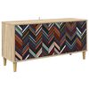 vidaXL TV skrinka OMMEN 102 x 33 x 50 cm Sonoma Kompozitn&eacute; drevo