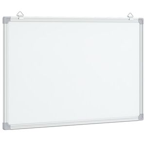 vidaXL Magnetick&aacute; biela tabuľa 40x30x1,7 cm hlin&iacute;k