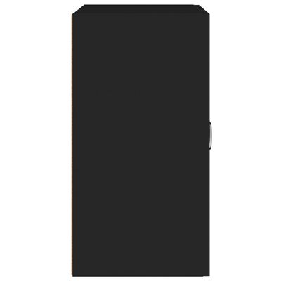 vidaXL Nástenná skrinka, čierna 60x31x60 cm, kompozitné drevo