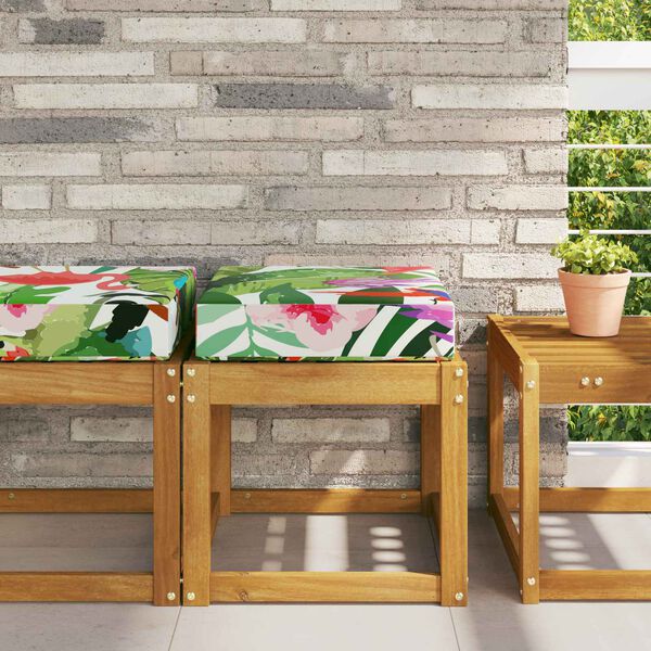 vidaXL Vank&uacute;&scaron; na vonkaj&scaron;ie sedenie farebn&eacute; 40 x 40 x 8 cm