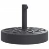 vidaXL Podstavec pod slnečn&iacute;k pre &Oslash;38/48 mm tyče 25 kg kruh