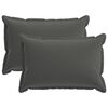 vidaXL Poťah na podložku 2 ks HOUTEN Antracitov&aacute; 30 x 50 cm Polyester