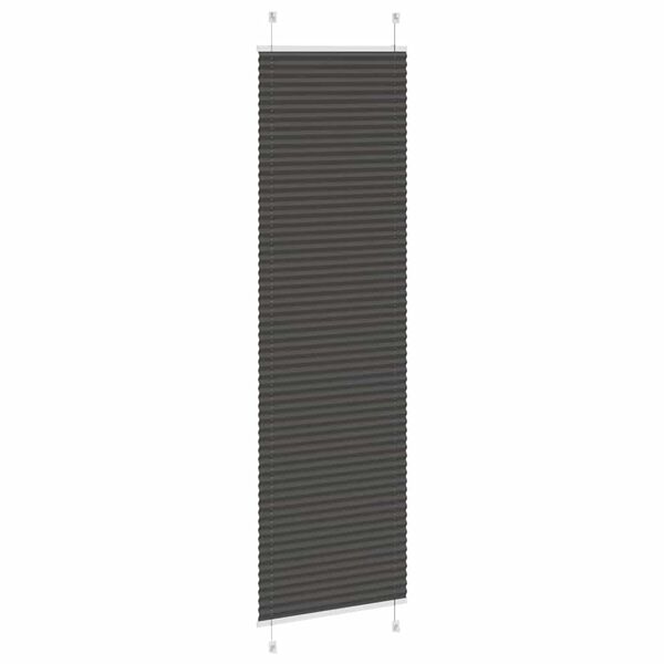 vidaXL plisovan&aacute; roleta čierna 60x200 cm &Scaron;&iacute;rka l&aacute;tky 59,4 cm