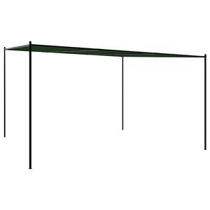 vidaXL Alt&aacute;nok 4 x 3,98 x 2,67 m Zelen&aacute; Polyester a oceľ